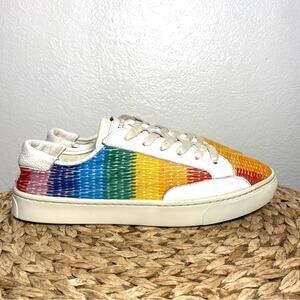 Soludos ombré rainbow sneakers Ibiza
